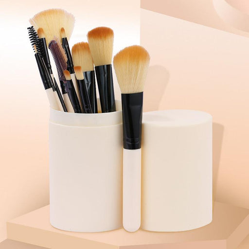12 Pieces Of Cosmetic Brush Set, Cartridge Set, Cosmetic Tools