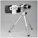 12X mobile telescope general 12 times long focal camera lens with three foot travel universal universal omnipotent