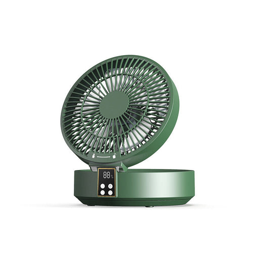 Remote Control Portable Rechargeable Ceiling Usb Electric Folding Fan Night Light Air Cooler Home-appliance Home