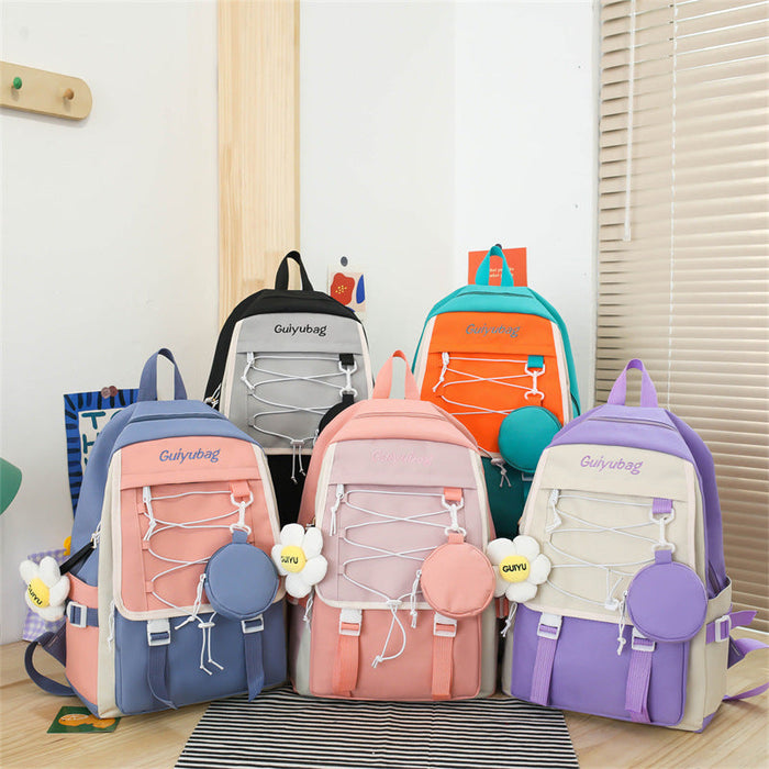 3-piece School Bag Student Backpack