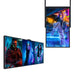 49 55 inch Indoor Digital Signage And Displays Samsung Dual Side Display Screens Window LCD Digital Display