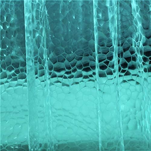Adwaita Newest Design 3D Watercube Shower Curtain Liner,No Odors, Eco Friendly (Clear)
