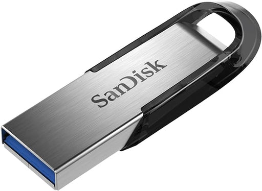 SanDisk Ultra Flair 128GB USB 3.0 Flash Drive - High Performance (150MB/s) - Black & Silver (SDCZ73-128G-G46)