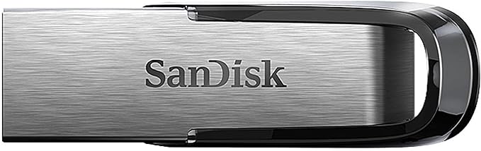 SanDisk Ultra Flair 128GB USB 3.0 Flash Drive - High Performance (150MB/s) - Black & Silver (SDCZ73-128G-G46)