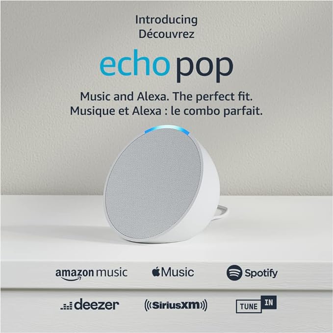 Echo Pop White / Altavoz inteligente