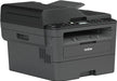 Brother DCPL2550DW Wireless Monochrome Printer with Scanner & Copier, Black