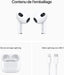 Apple AirPods (3rd Gen) - Wireless Bluetooth Ear Buds, Spatial Audio, Water-Resistant, Lightning Charging Case, 30-Hour Battery Life
