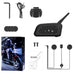 800m All Five Motorcycle Helmet Bluetooth Intercom V6pro Single Pack