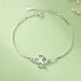 925 Silver Bracelet Female Niche Design Sense Ins Jewelry