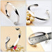 925 Sterling Silver Bracelet Male And Female Students Japanese And Korean Version Of Card SeriesBracelet Simple Edge Silver Bracelet Gift