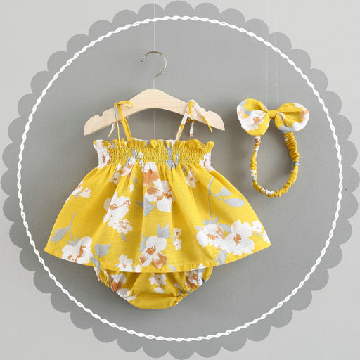 Baby New Summer Korean Princess Dress Baby Skirt Girl Dress Suit