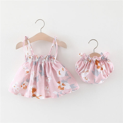 Baby New Summer Korean Princess Dress Baby Skirt Girl Dress Suit