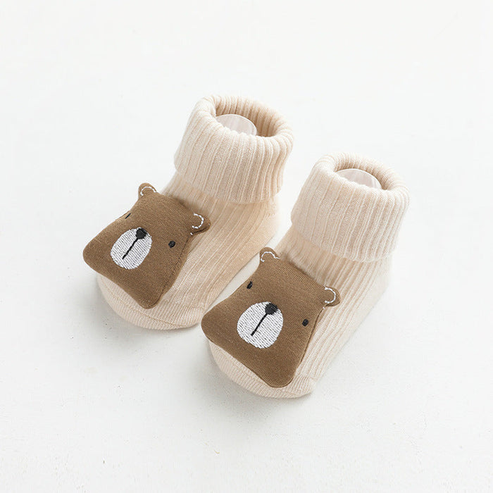 Baby Socks Dispensing Glue Non-Slip Loose Baby Socks Children Floor Socks