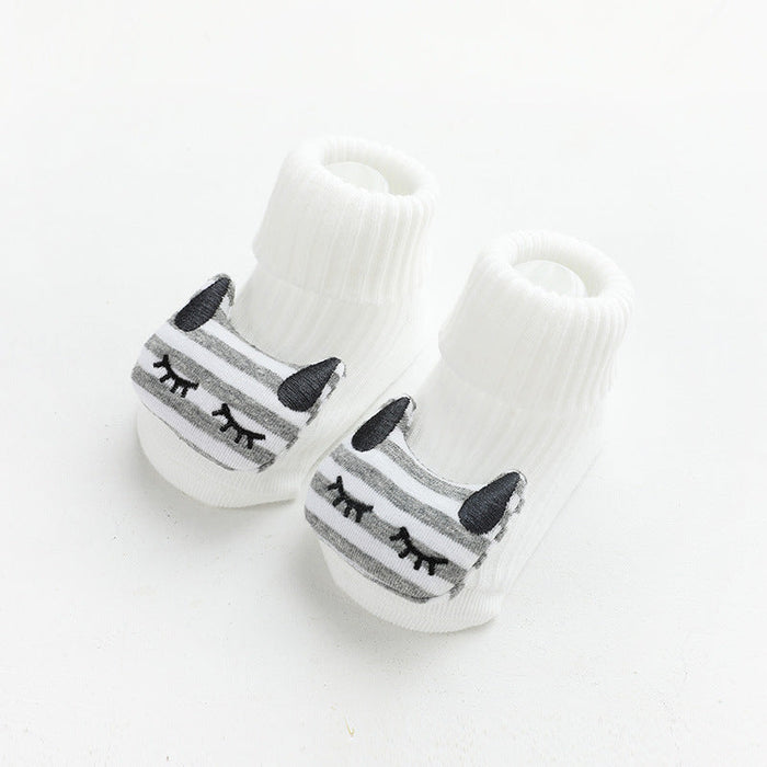 Baby Socks Dispensing Glue Non-Slip Loose Baby Socks Children Floor Socks