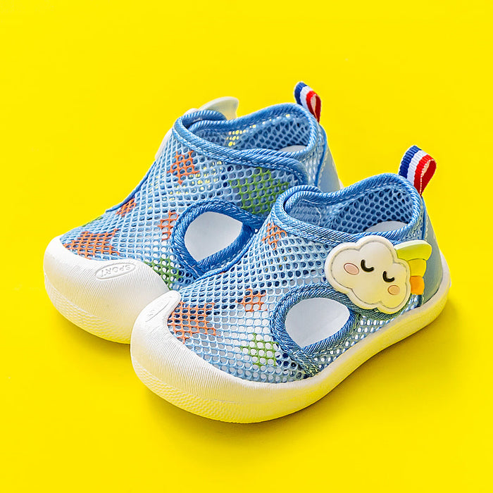 Baby Walking Shoes Anti-skid Soft Soles Spring And Autumn Breathable Sandals
