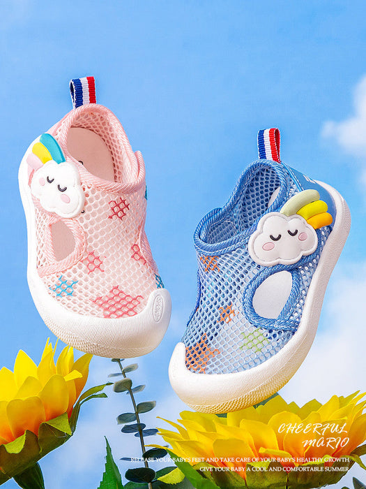 Baby Walking Shoes Anti-skid Soft Soles Spring And Autumn Breathable Sandals