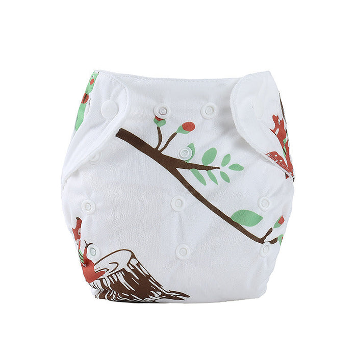 Baby cartoon cloth diaper