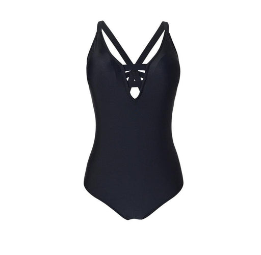 Backless Triangle One Piece Women's Swimsuit Swimsuit
