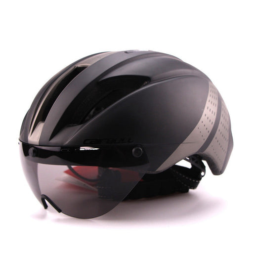 Bicycle Aero Helmet Cycling Helmet Road MTB Mountain Integral Triathlon Bike Helmet Men Race Airo Time-Trial TT Bike Helmet