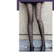 Black Silk Stockings Woman Thin Style INS Tide New Jacquard Net Red
