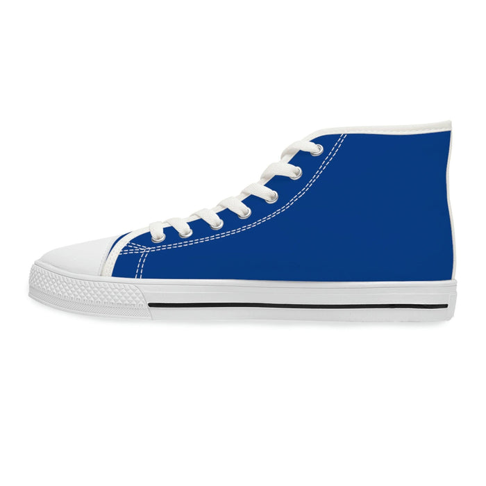 Blue Style Women's High Top Sneakers - FD