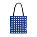 Blue With White Dotes Woman Bag- FORHERA DESIGN