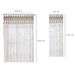 Bohemian Hand-Woven Tapestry Curtain Partition Bohemian Wedding Background Hanging Curtain Curtain Decoration