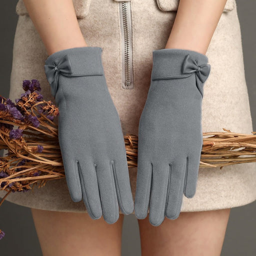 Bow Tie Touch Screen Warm Gloves