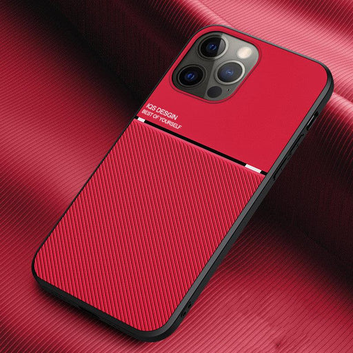 Built-in Magnetic Frosted Shockproof Phone Case