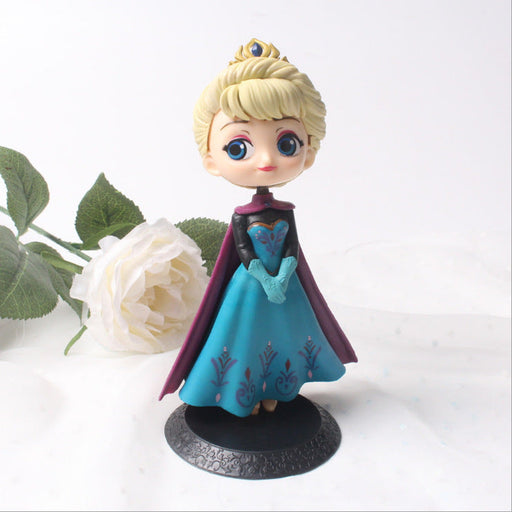 Cake Decorative Ornaments 2nd Generation Princess Elsa Princess Anna Hand-made Model Scene Decoration