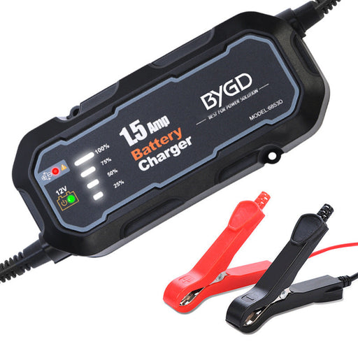 Car And Motorcycle Battery Charger 12V Intelligent Repair Lead-acid Battery Charging 1500mA