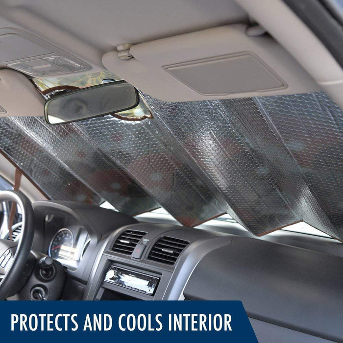 Car Sunshade Folding Double Layer Aluminium Foil Bubble Sun Gear