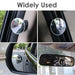 Car borderless small round mirror 360 degree reversing blind spot mirror convex mirror rear view rotating mirror glass small round mirror