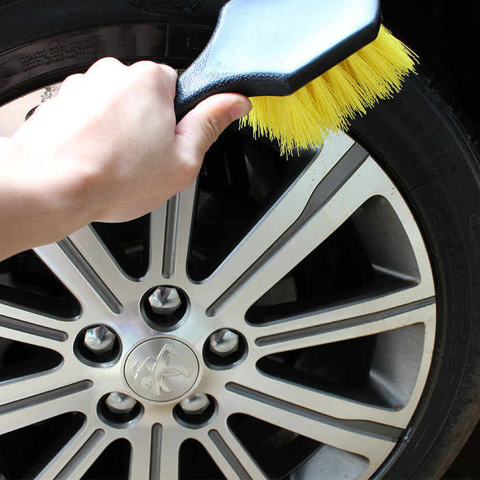 Car tire wheel brush