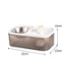Cat Automatic Feeder Large Capacity Small Flower Water Fountain