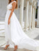 Chiffon Lace Trailing Wedding Large Swing Dress