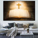 Christian Jesus Cross Sunshine Art Deco Canvas Painting