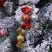 Christmas Decoration Gift Box Electroplating Candy Props Pendant 5 Pcs 1 Box
