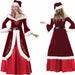 Christmas Queen Princess Dress Santa Claus dress