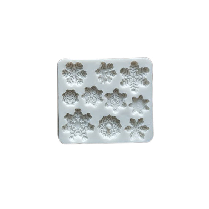 Christmas snowflake silicone mold