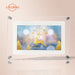 Clear crystal video infinite objects Frame Photo Battery Powered Lcd 7 Inch Digital Art Acrylic Picture Frame