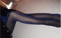 Color Silver Silk Pantyhose Core Silk Anti-hook Female Bottoming Socks