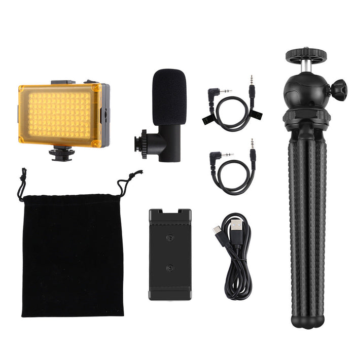 Compatible with Apple, Octopus Yripod Live Broadcast Kit With Fill Light Microphone