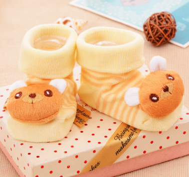 Cotton Baby Socks Christmas Socks For Newborns Gift Animal Lot Anti Slip With Rubber Soles For Child Boy Girl Newborn Baby Socks