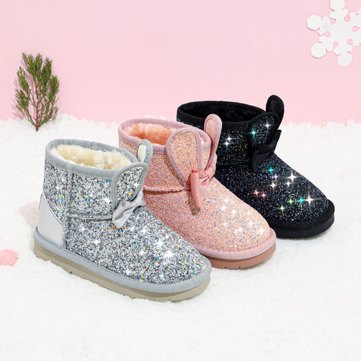 Cotton Boots For Children And Babies Thickened And Velvet