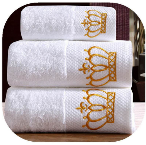 Cotton gift towel custom embroidery boutique hotel hotel sauna large bath towel