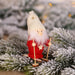 Creative Christmas Decoration Wooden Ski Doll