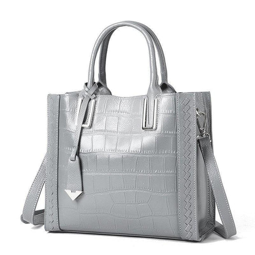 Crocodile Pattern Handbag Women Leather Handbags
