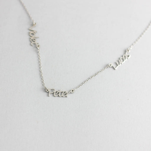 Customizable Clavicle Chain English Alphabet Necklace
