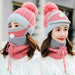 Cute and warm ladies cycling ear caps